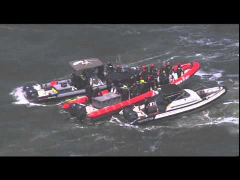 America's Cup Boat Capsizes in S.F. Bay