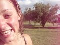 Hot Chick after paintball