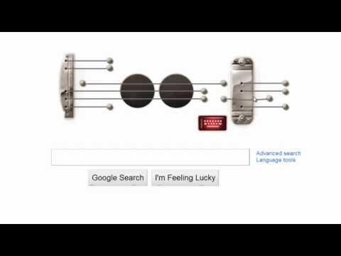 Logo Google du jour : Les Paul 9 juin 2011 0 Logo Google du jour : Les Paul 9 juin 2011