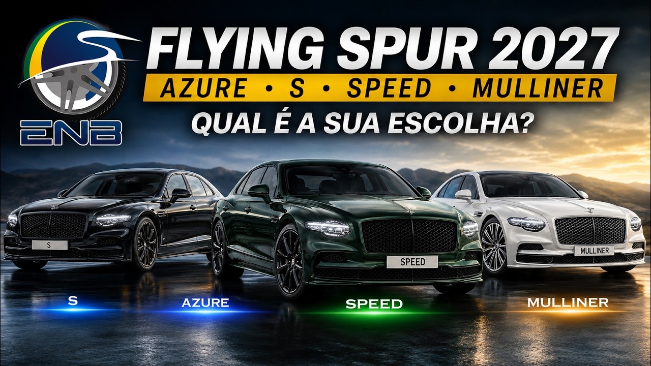 Briefing #450 - Bentley Flying Spur 2027, erraram o timing?!