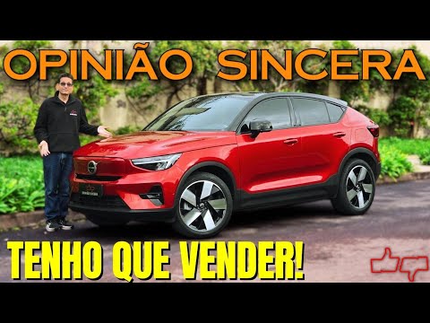 Vou ter que VENDER meu Volvo C40 2022: Melhor carro que já tive, baixa km, potência absurda conforto