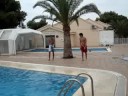 Sauts � la pisicne du camping Bonterra