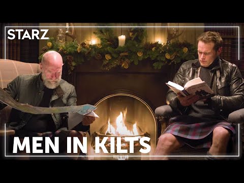 Men in Kilts | Sam & Graham Yule Log | STARZ