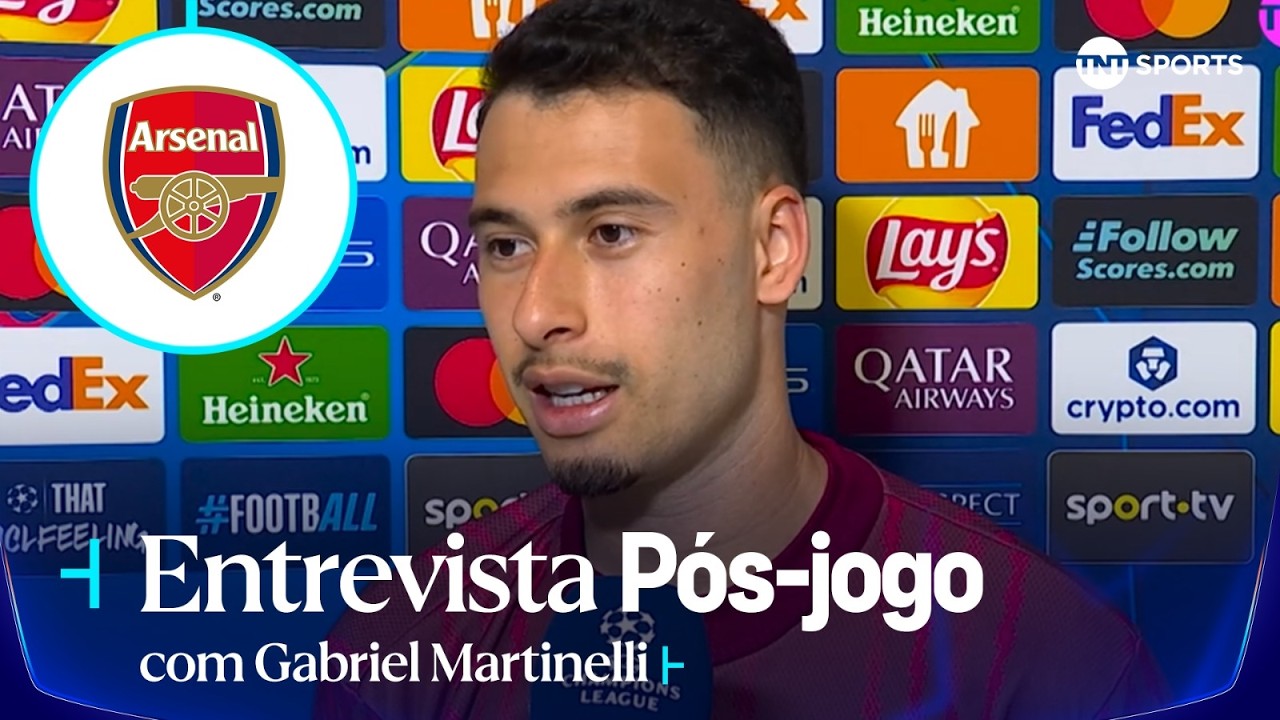 Martinelli Dá Assistência Decisiva Pra Vitória Do Arsenal Na Champions E Valoriza Atuação Do Time!