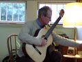 Steven Dimmick from the SF Guitar Society plays the same piece of music on an Esteso and then a Clark Guitar. In 1999 Eugene had a chance to look closely at this very Esteso guitar and made measurements of it. The guitar belonged to Steve. Eugene was very impressed with the guitar and...
