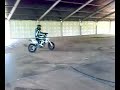 Supermotard wr450 & 426 driften en gummen in tent Putten