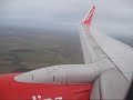 Landing Nottingham East Midlands Airport
