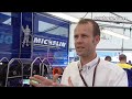 In the workshop with Michelin