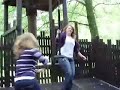 ALEX, IONE AND JENNY ON FLYING FOX!