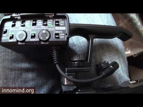 Sony HXR-NX30U NXCAM: UNBOXING AND FIRST LOOK