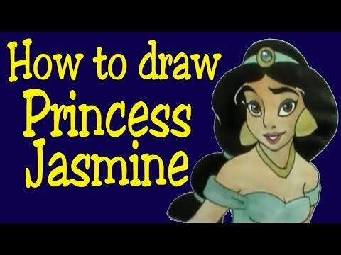 how to draw jasmine