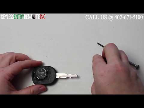 How To Replace Lincoln MKZ Key Fob Battery 2007 2008 2009 2010