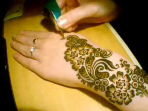 Henna Tattoo Yellow on Mehndi Artist Falguni Rajpara