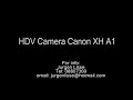 canon xh-a1