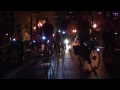 People on Bicycles Swarm Early Morning During the Occupy Portland Eviction