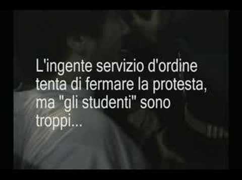 Protest to Berlusconi's meeting in ...