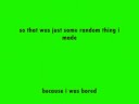 Witch-experiment gone wrong