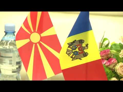 Президент Республики Молдова провел встречу с Президентом Республики Македония