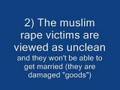 re: unveiled women invite rape