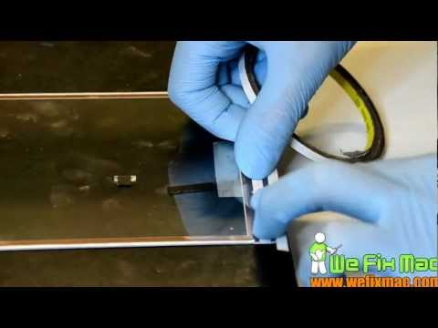 iPad mini touchscreen digitizer and home button soldering