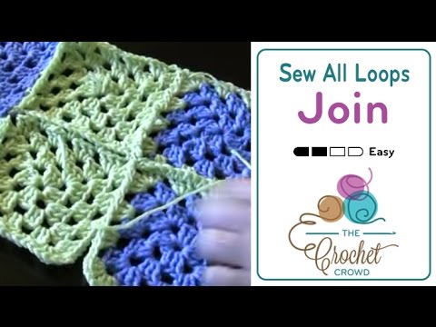 how to fasten granny squares
