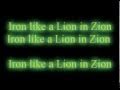 Bob Marley Iron Lion Zion