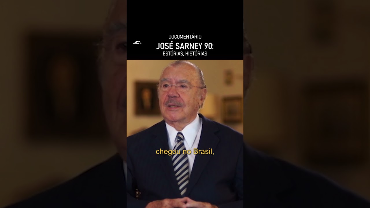 Ex-presidente José Sarney completa 96 anos #Shorts