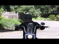 Sammy's first ride with his goggles