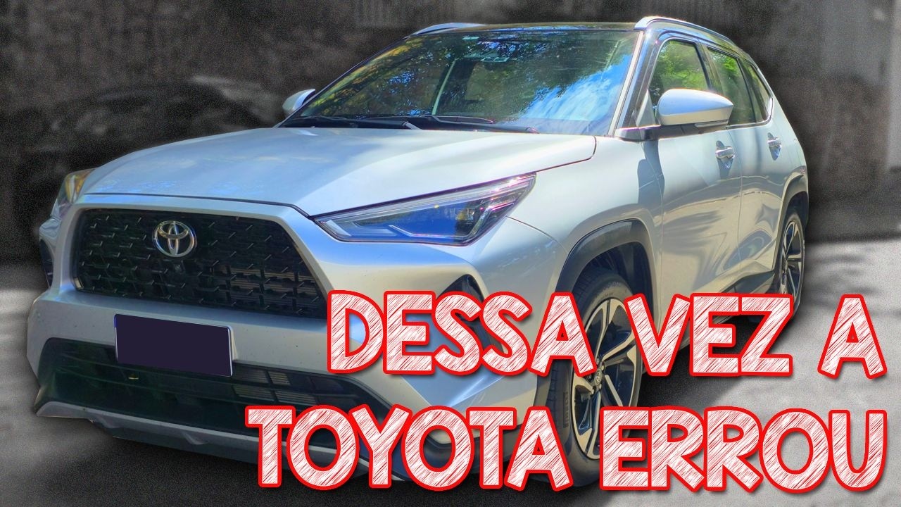 TOYOTA ERROU FEIO NESSE CARRO! Avaliação Toyota Yaris Cross Hibrido