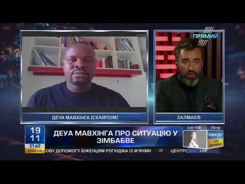 Питер Залмаев (Zalmayev) беседует с Dewa Mavginga о ситуации в Зимбабве (ПРЯМИЙ КАНАЛ)