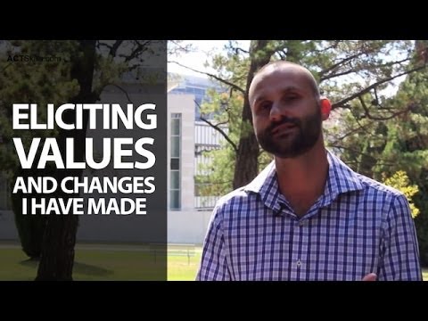 Eliciting Values and Changes I Have Made