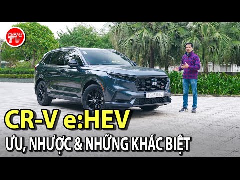 Đánh giá Honda CR-V e:HEV 2023 - Ưu/nhược điểm và mức tiêu hao khi chạy khắc nghiệt | TIPCAR TV