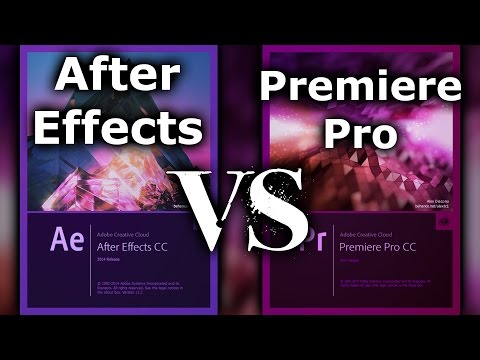 Adobe After Effects vs Adobe Premiere Pro