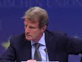 french foreign minister bernard kouchner, just back from tblisi, georgia, met with fellow eu ministers in brussels on wednesday and explains the european position.