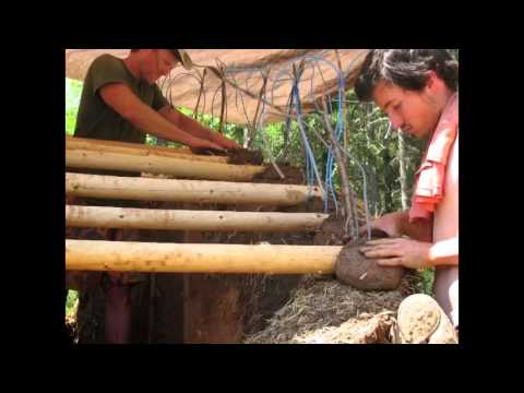 video-linktoworks-Cob tiny house from start to finish - YouTube