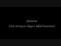 picazzo - hvis morgendagen aldri kommer picazzo - hvis morgendagen aldri kommer