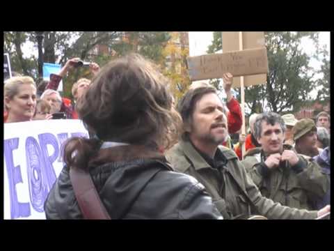 Hurricane Window , by Sara Lee Guthrie and her husband Johnny Irion @ #OccupyVermont