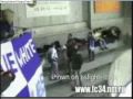 2009-08-05 | hockey fight haha awsomeness! ~> full out brawl!  (0:45)