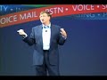 bill gates introduces new software for unified communications at the bill graham auditorium...