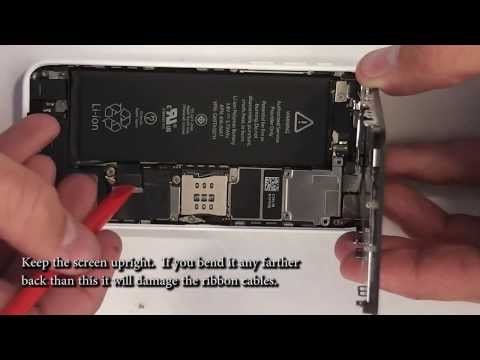 how to change a battery in an iphone 4