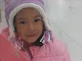 Cute Little Girl Ice Skating