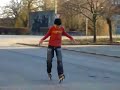 Bul�rda R�bert speed skating with Roces Enduro skate