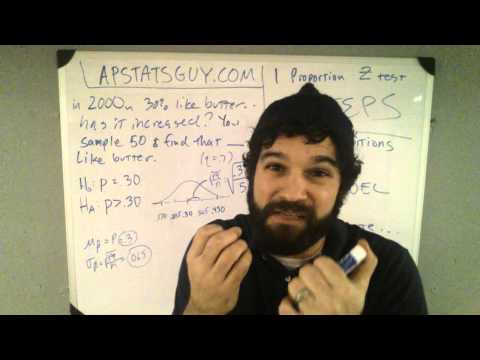 how to do the z test