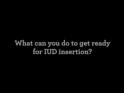 how to insert i.u.d birth control