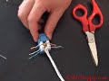 How to Punch Down an RJ45 Keystone Jack with a Impact Tool How to Punch Down an RJ45 Keystone Jack with a Impact Tool
