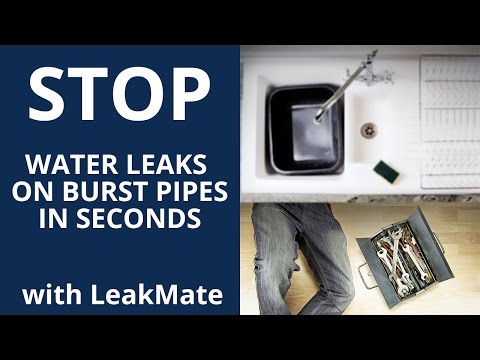 how to stop leak in pipe joint
