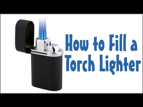 how to fill lighter