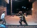 police brutality - Shot at close range by police - click cc for captions