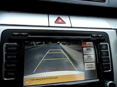 how to fit a reversing camera to a vw touareg