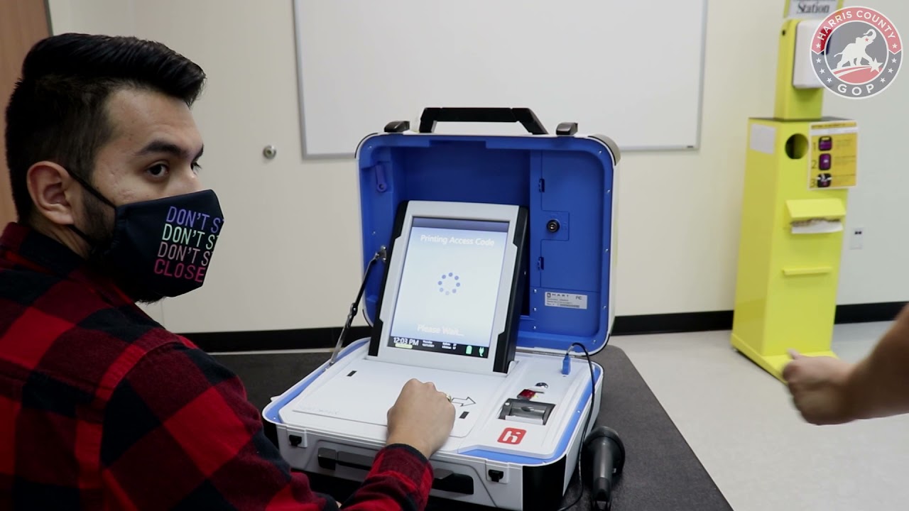 Voting Machine<BR> Training